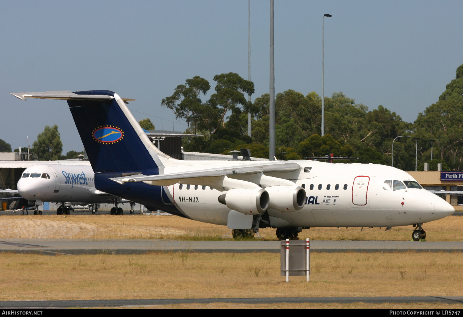 Aircraft Photo of VH-NJX | British Aerospace BAe-146-100 | National Jet Systems | AirHistory.net #343200