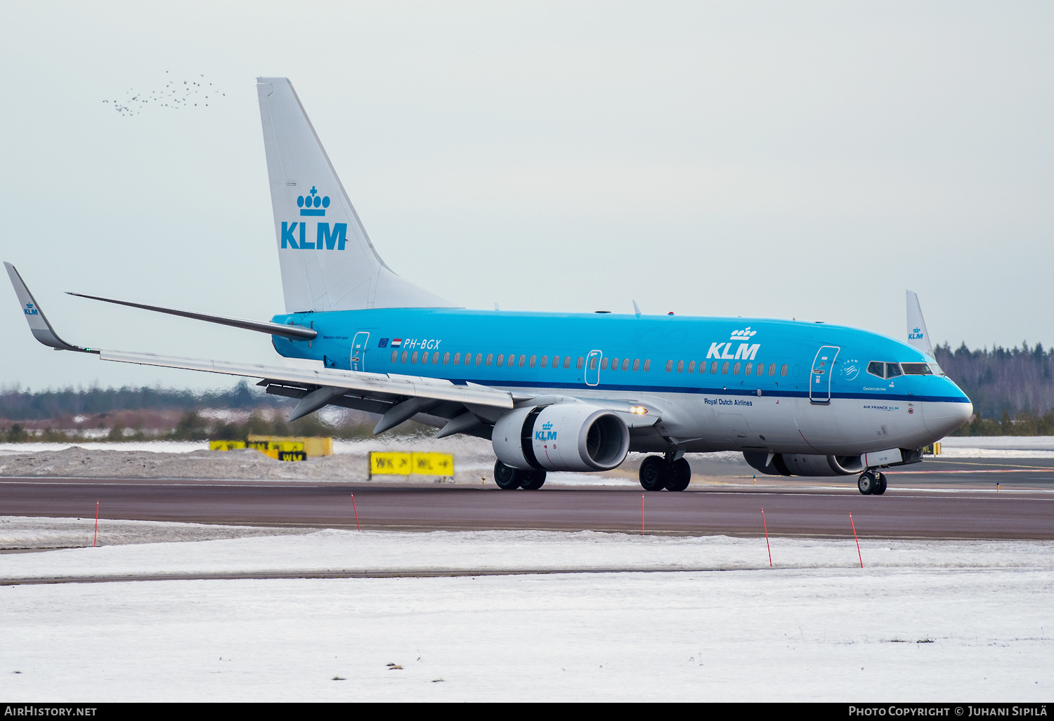 Aircraft Photo of PH-BGX | Boeing 737-7K2 | KLM - Royal Dutch Airlines | AirHistory.net #343204