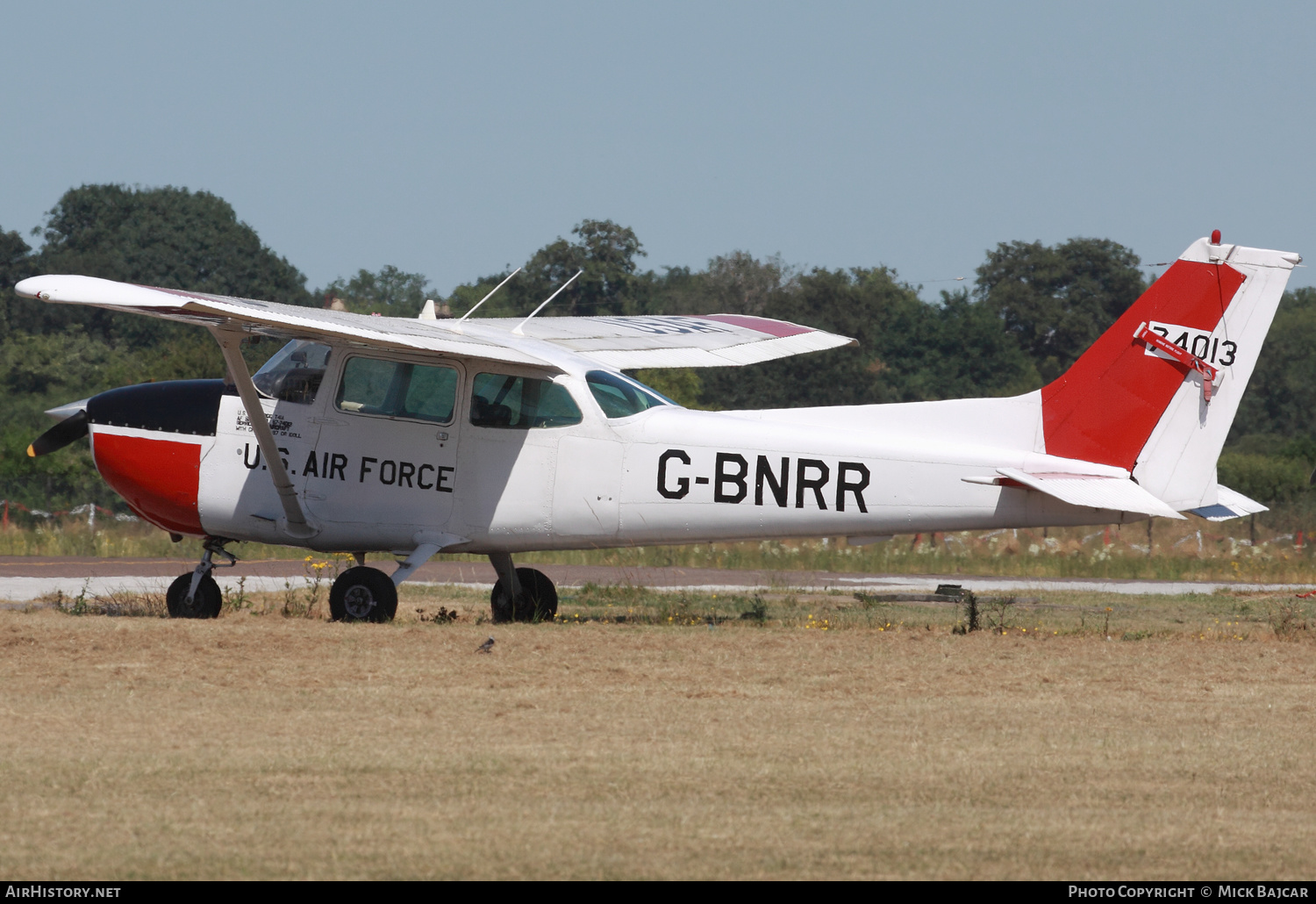 Aircraft Photo of G-BNRR / 74013 | Cessna 172P Skyhawk | USA - Air Force | AirHistory.net #343211