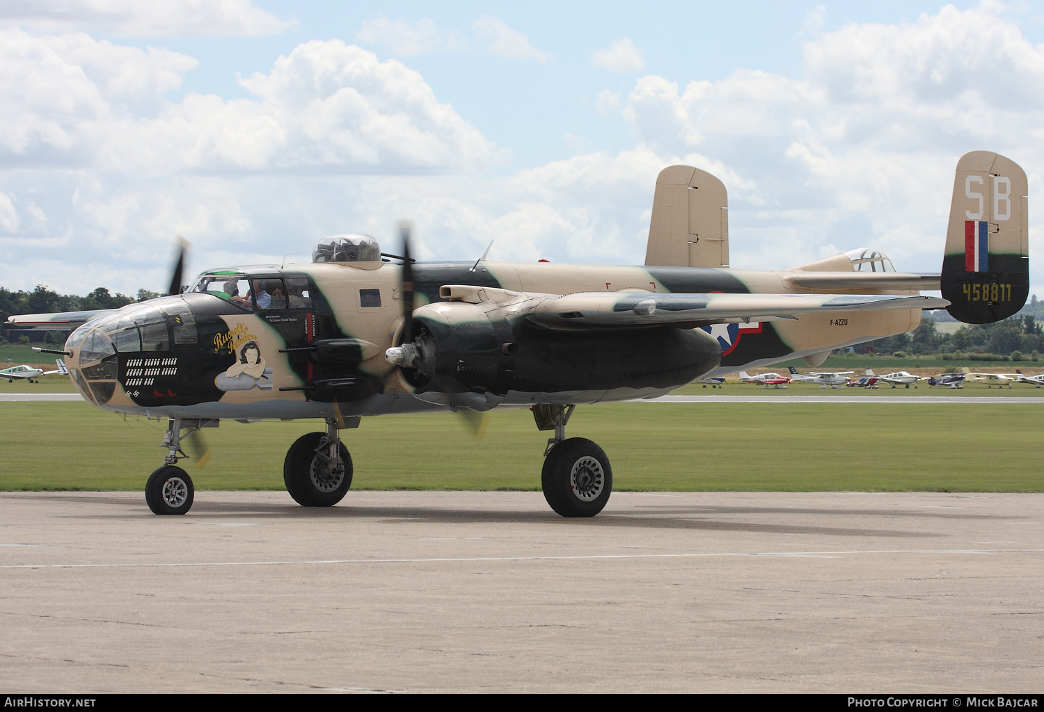 Aircraft Photo of F-AZZU / 458811 | North American B-25J Mitchell | USA - Air Force | AirHistory.net #343215