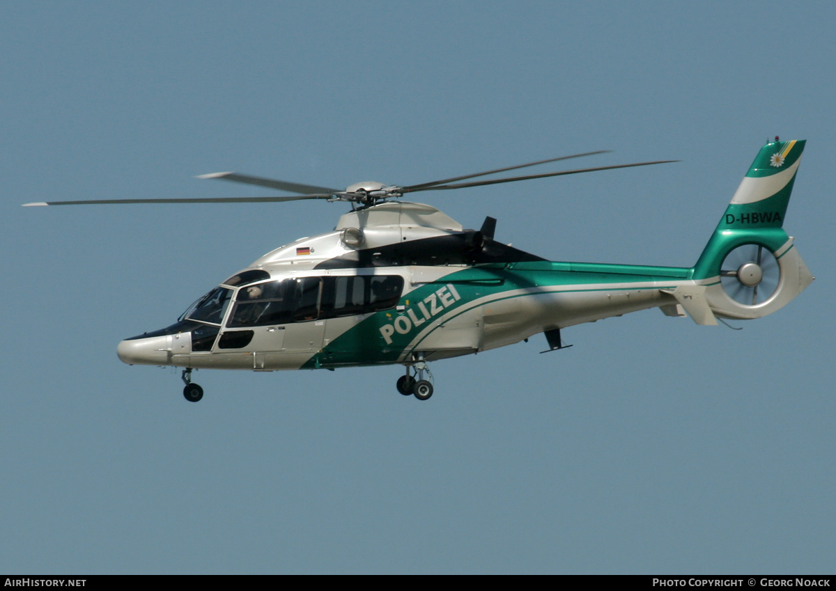 Aircraft Photo of D-HBWA | Eurocopter EC-155B | Polizei Baden-Württemberg | AirHistory.net #343227