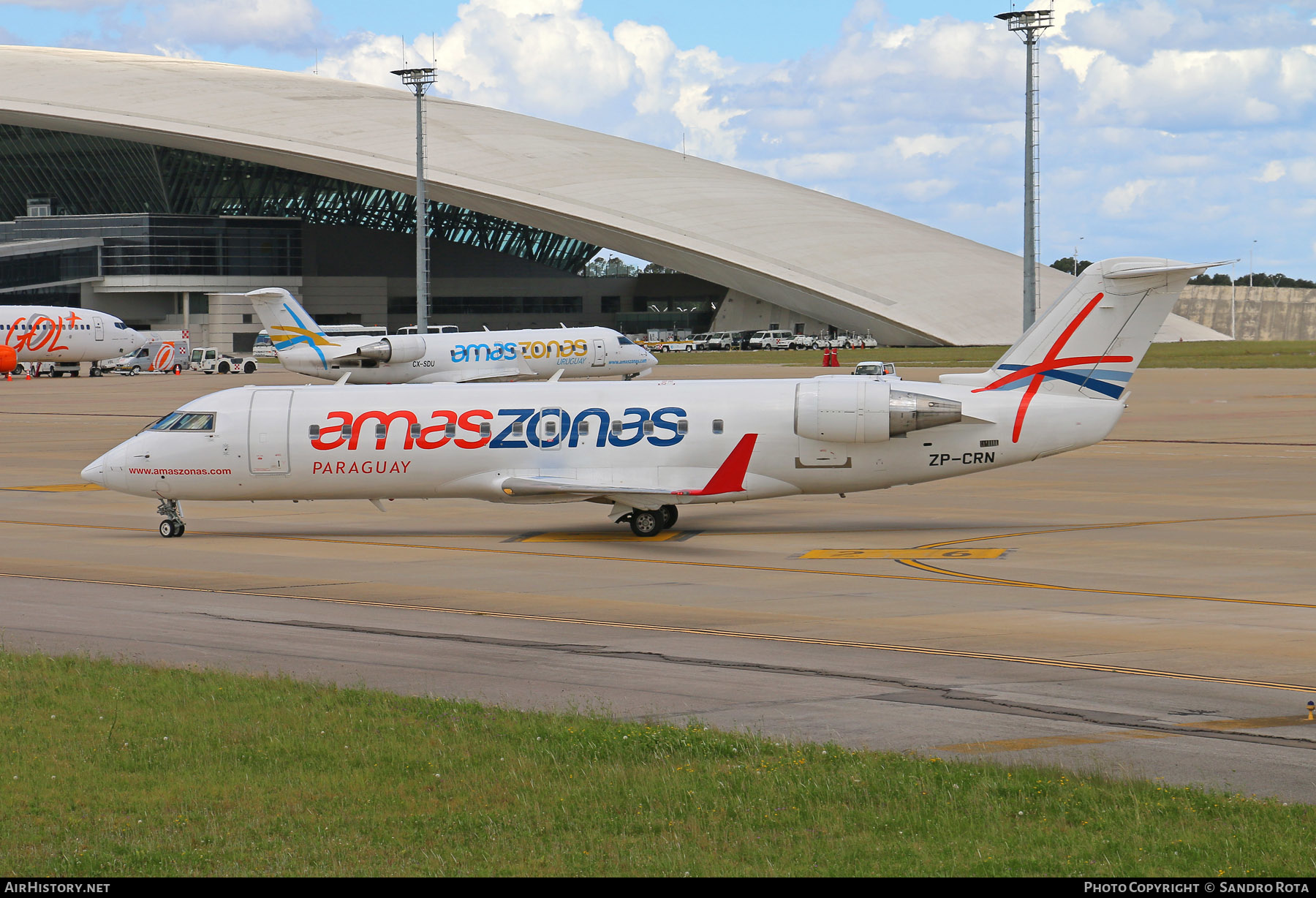 Aircraft Photo of ZP-CRN | Bombardier CRJ-200LR (CL-600-2B19) | Amaszonas Paraguay | AirHistory.net #343245