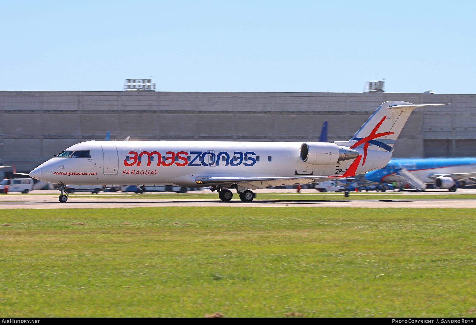 Aircraft Photo of ZP-CRR | Bombardier CRJ-200ER (CL-600-2B19) | Amaszonas Paraguay | AirHistory.net #343250