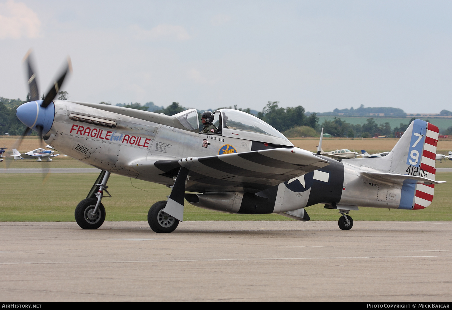 Aircraft Photo of N98CF / NL98CF / 412018 | North American P-51K Mustang | USA - Air Force | AirHistory.net #343272