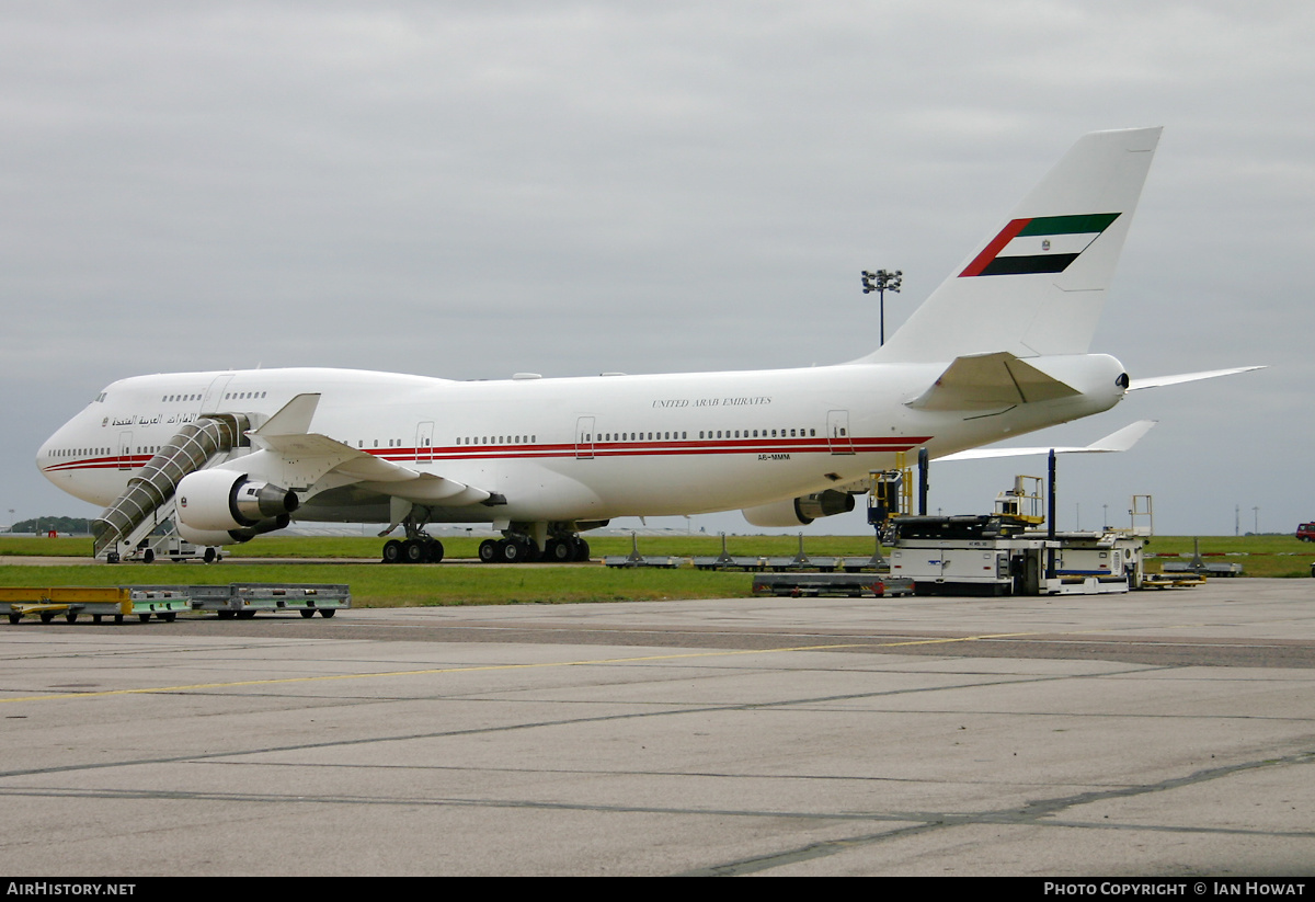 Aircraft Photo of A6-MMM | Boeing 747-422 | United Arab Emirates Government | AirHistory.net #343298