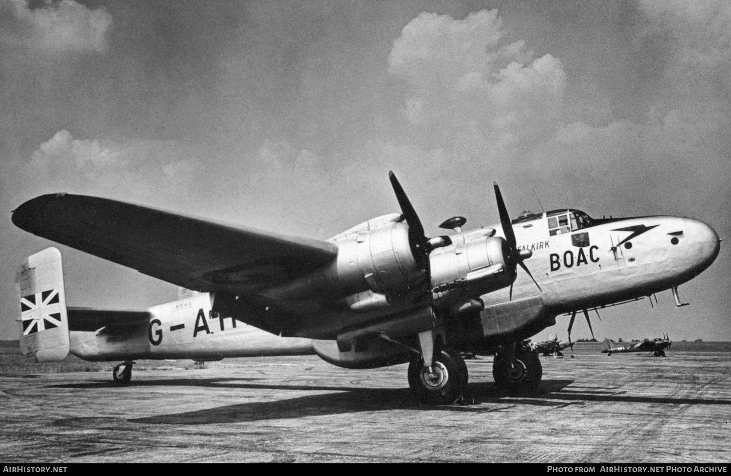 Aircraft Photo of G-AHDU | Handley Page HP-70 Halton 1 | BOAC - British Overseas Airways Corporation | AirHistory.net #343314