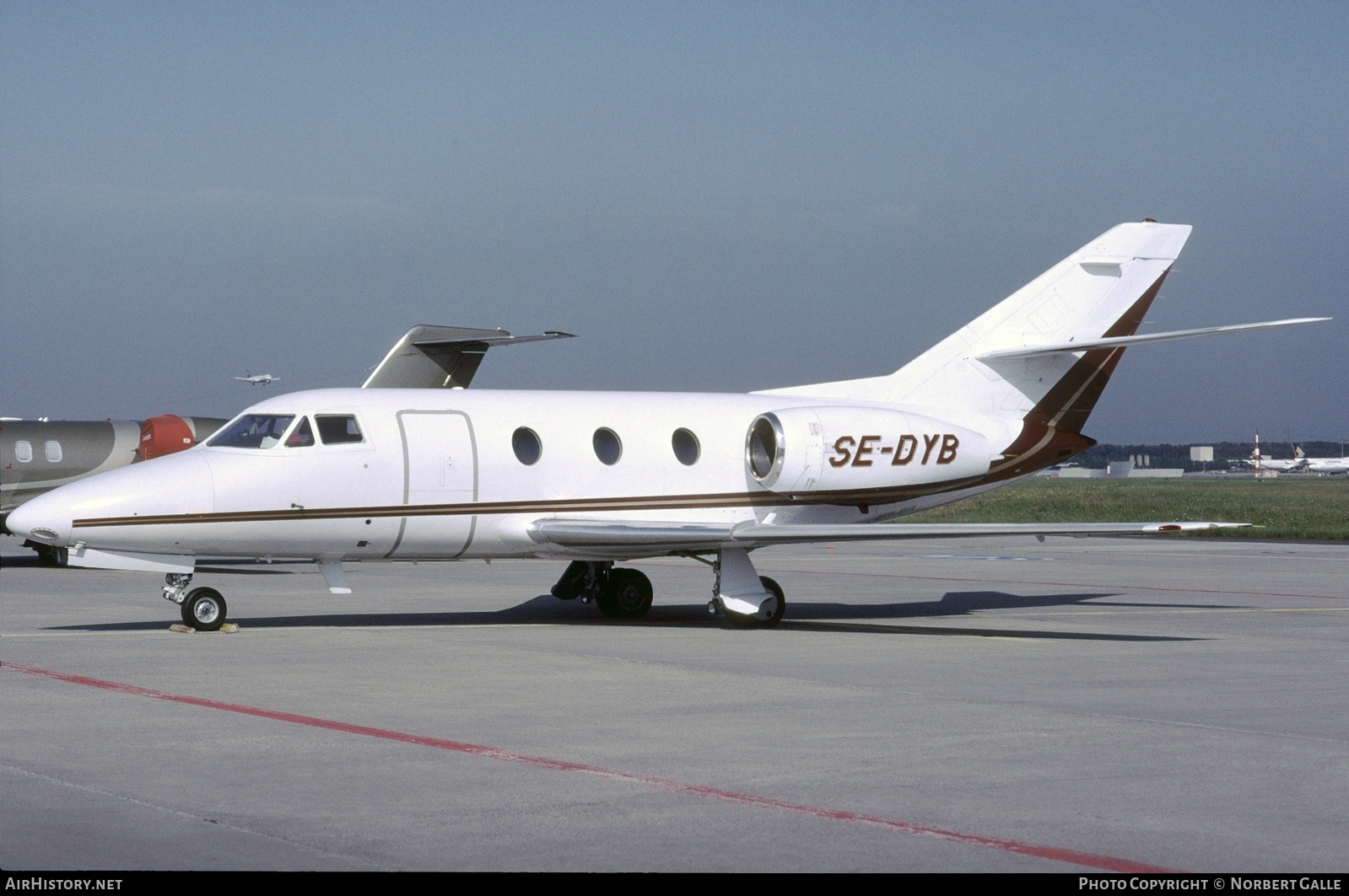 Aircraft Photo of SE-DYB | Dassault Falcon 100 | AirHistory.net #343316