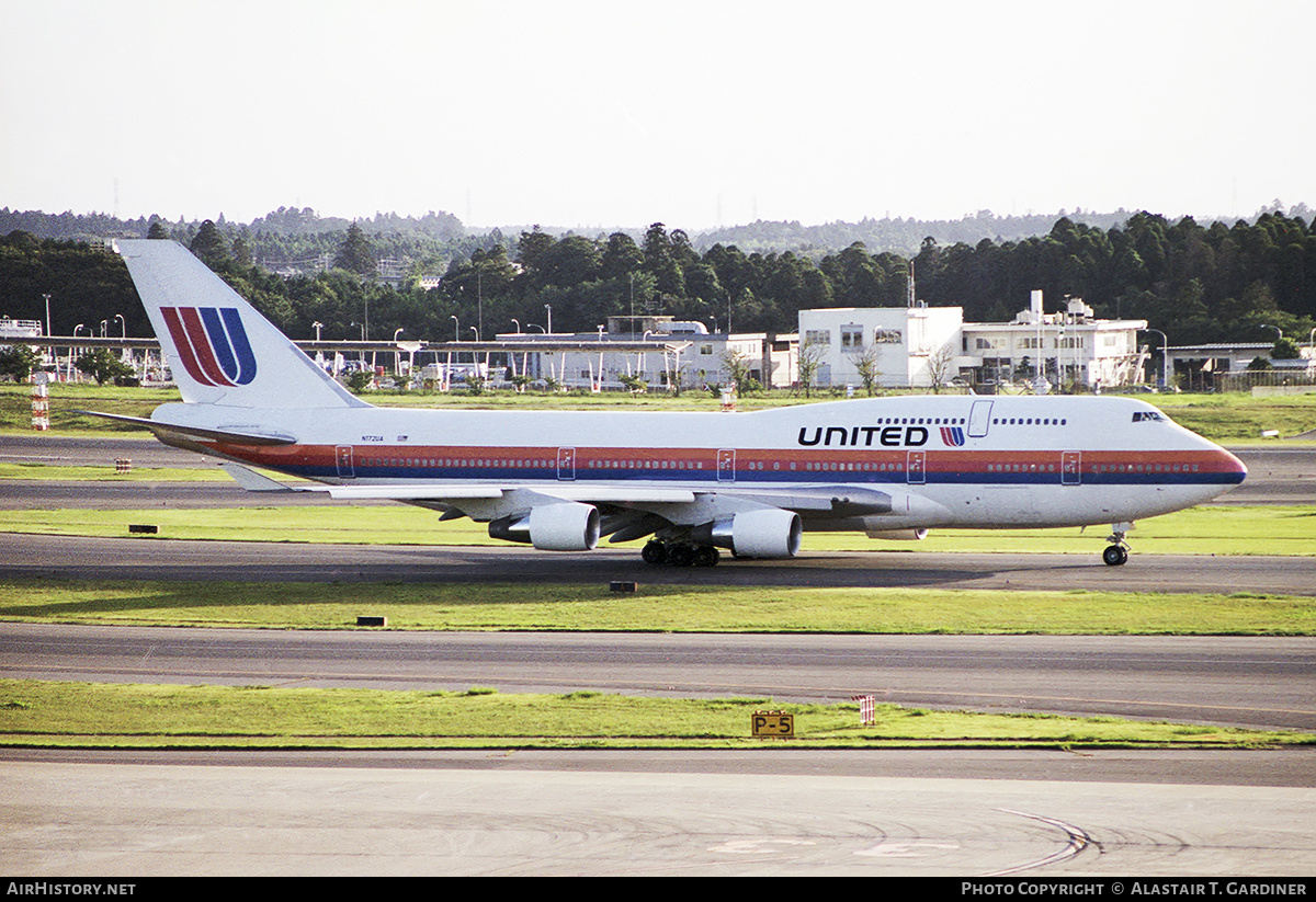 Aircraft Photo of N172UA | Boeing 747-422 | United Airlines | AirHistory.net #343356