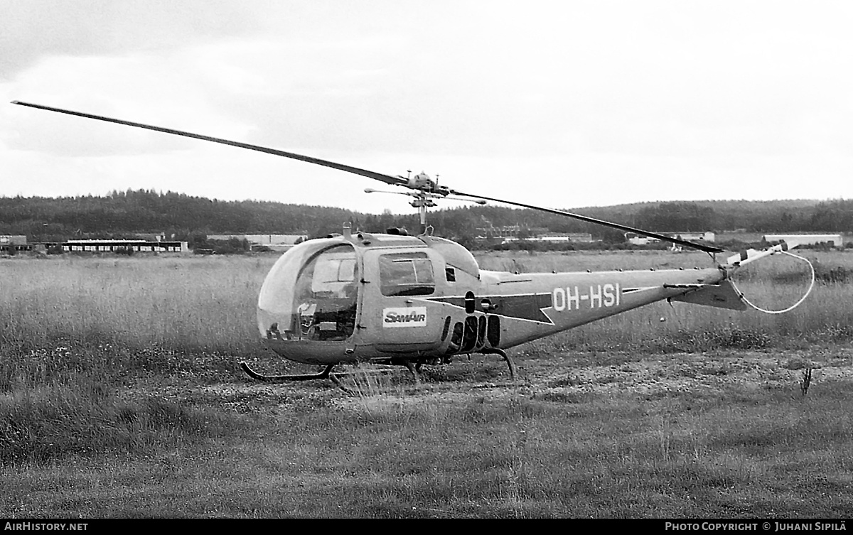 Aircraft Photo of OH-HSI | Agusta AB-47J Ranger | SamAir | AirHistory.net #343363