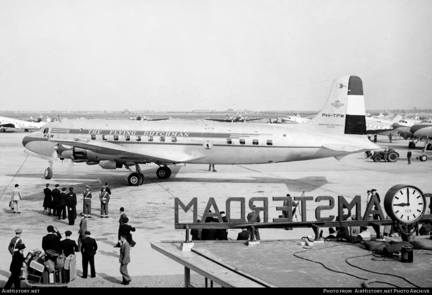 Aircraft Photo of PH-TPW | Douglas DC-6 | KLM - Royal Dutch Airlines | AirHistory.net #343402