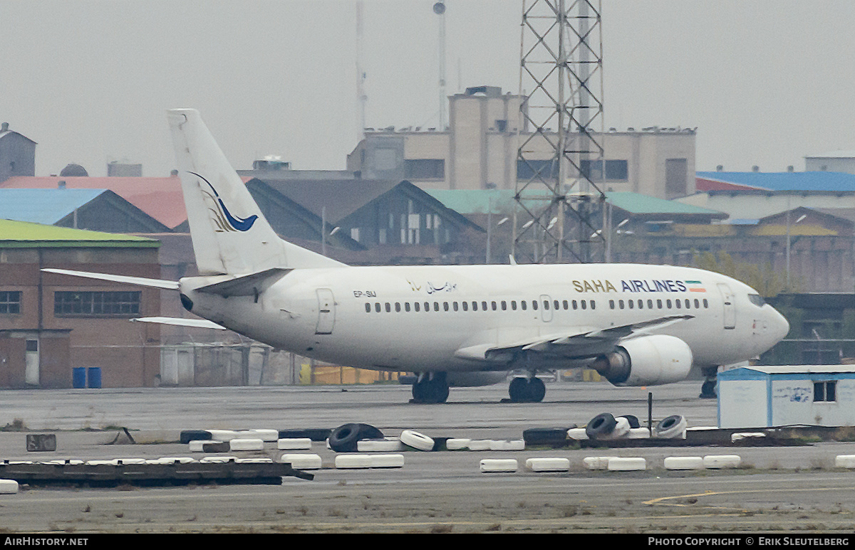 Aircraft Photo of EP-SIJ | Boeing 737-3Q8 | Saha Airlines | AirHistory.net #343407