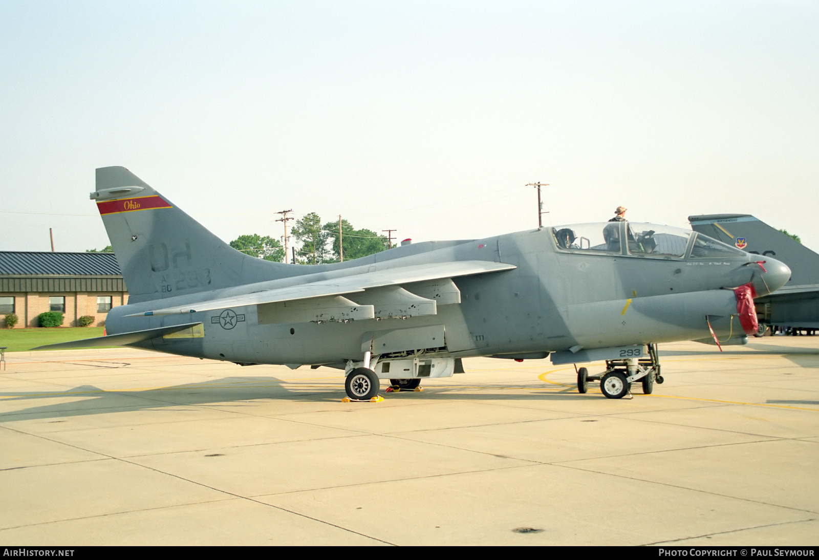 Aircraft Photo of 80-0293 / AF80-293 | Vought A-7K Corsair II | USA - Air Force | AirHistory.net #343452