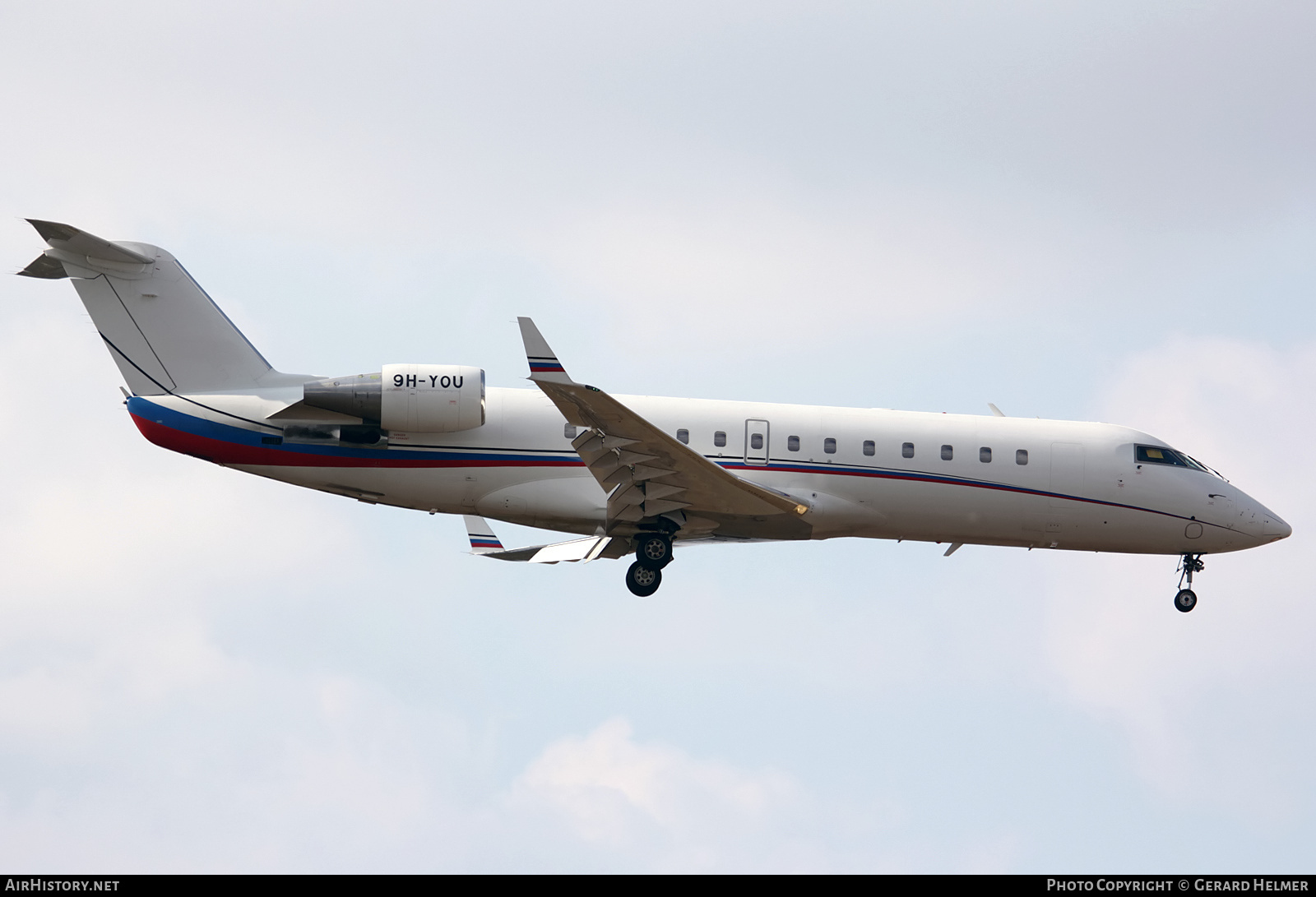 Aircraft Photo of 9H-YOU | Bombardier Challenger 850 (CRJ-200SE/CL-600-2B19) | AirHistory.net #343453