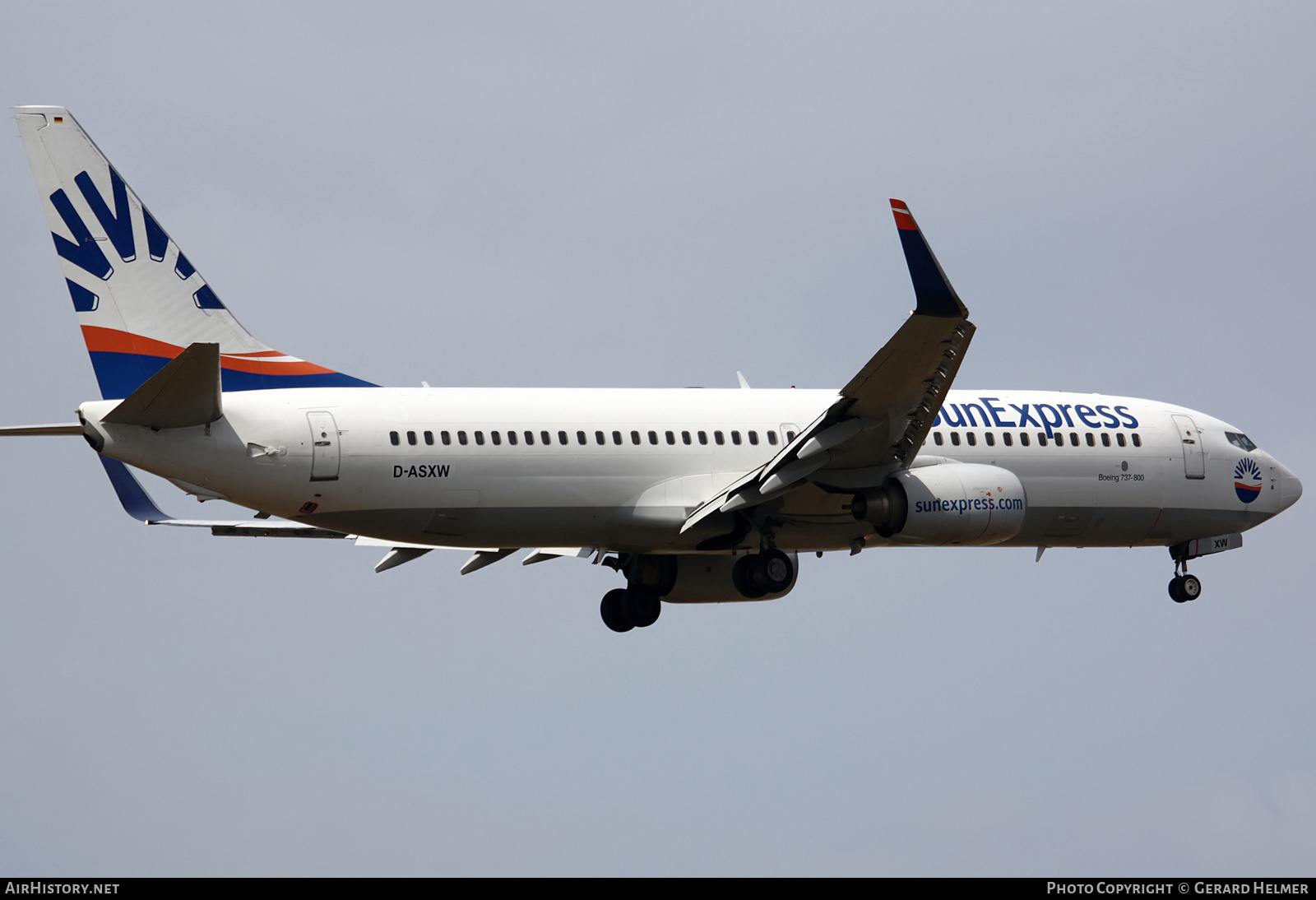 Aircraft Photo of D-ASXW | Boeing 737-8HC | SunExpress | AirHistory.net #343457