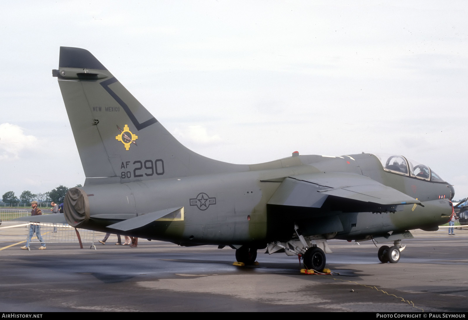 Aircraft Photo of 80-0290 / AF80-290 | Vought A-7K Corsair II | USA - Air Force | AirHistory.net #343475
