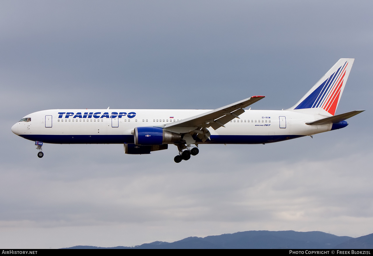 Aircraft Photo of EI-RUW | Boeing 767-36N/ER | Transaero Airlines | AirHistory.net #343493