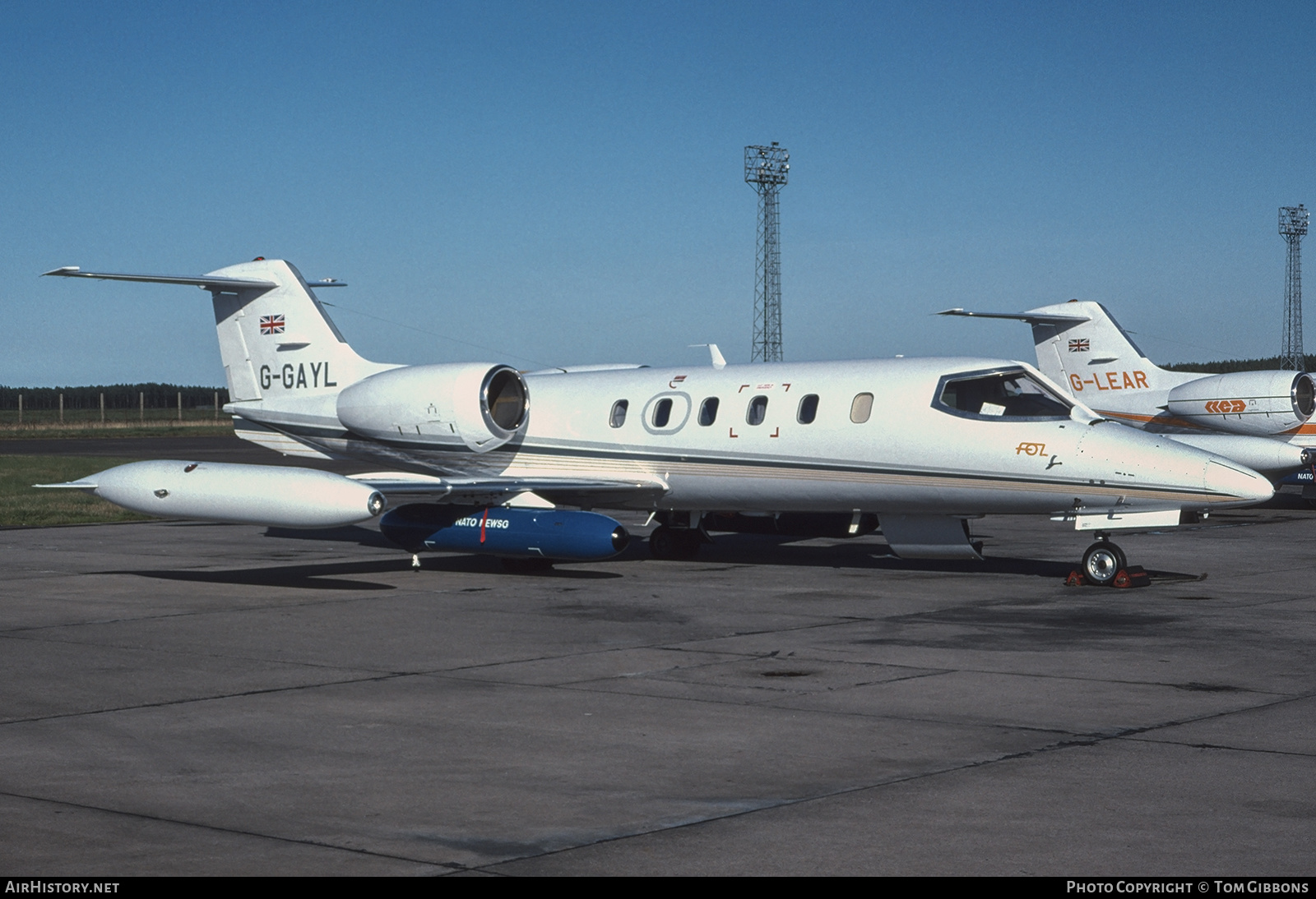 Aircraft Photo of G-GAYL | Gates Learjet 35A | FOL - Flight Operations Ltd | AirHistory.net #343512