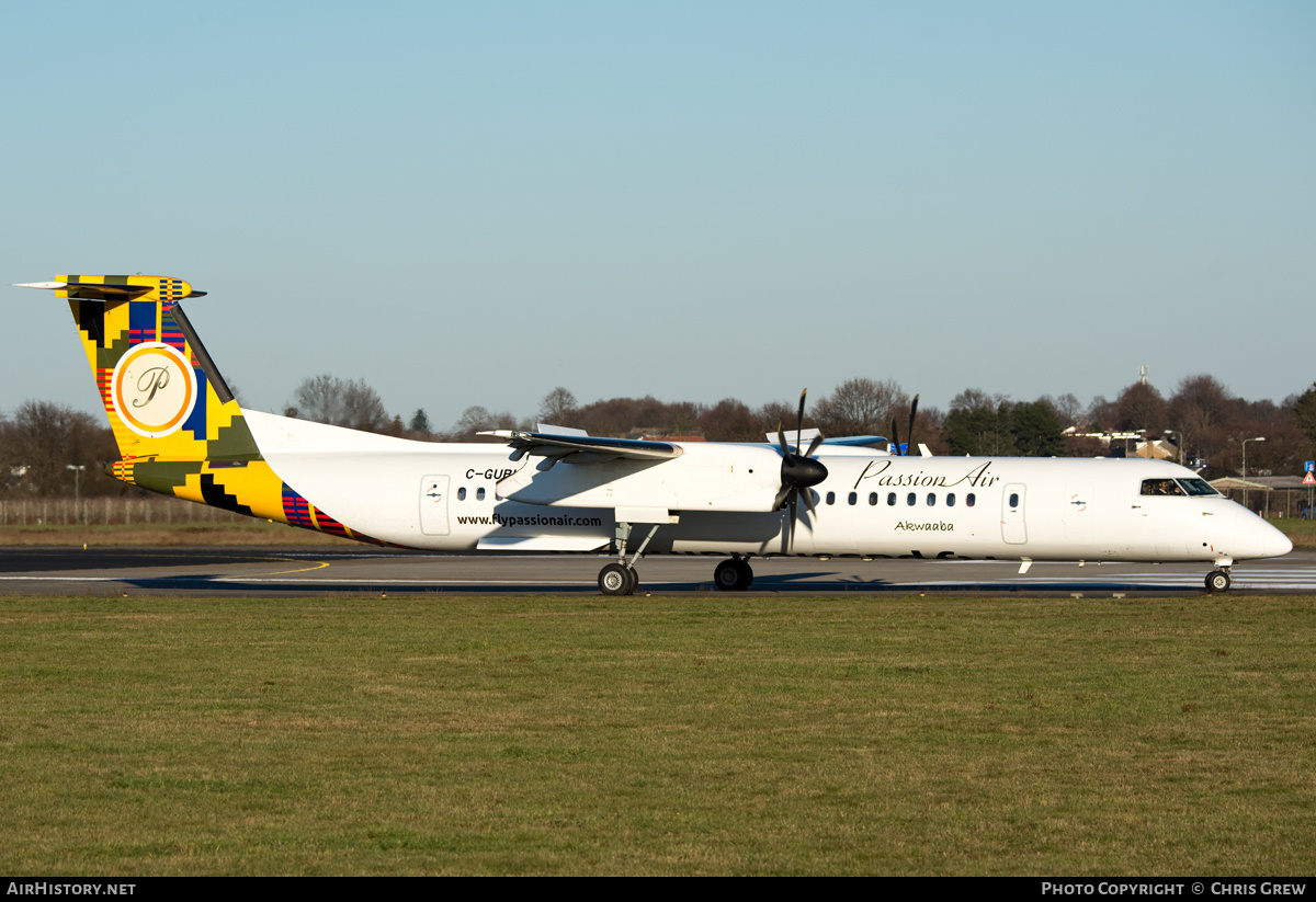 Aircraft Photo of C-GUBU | Bombardier DHC-8-402 Dash 8 | Passion Air | AirHistory.net #343519