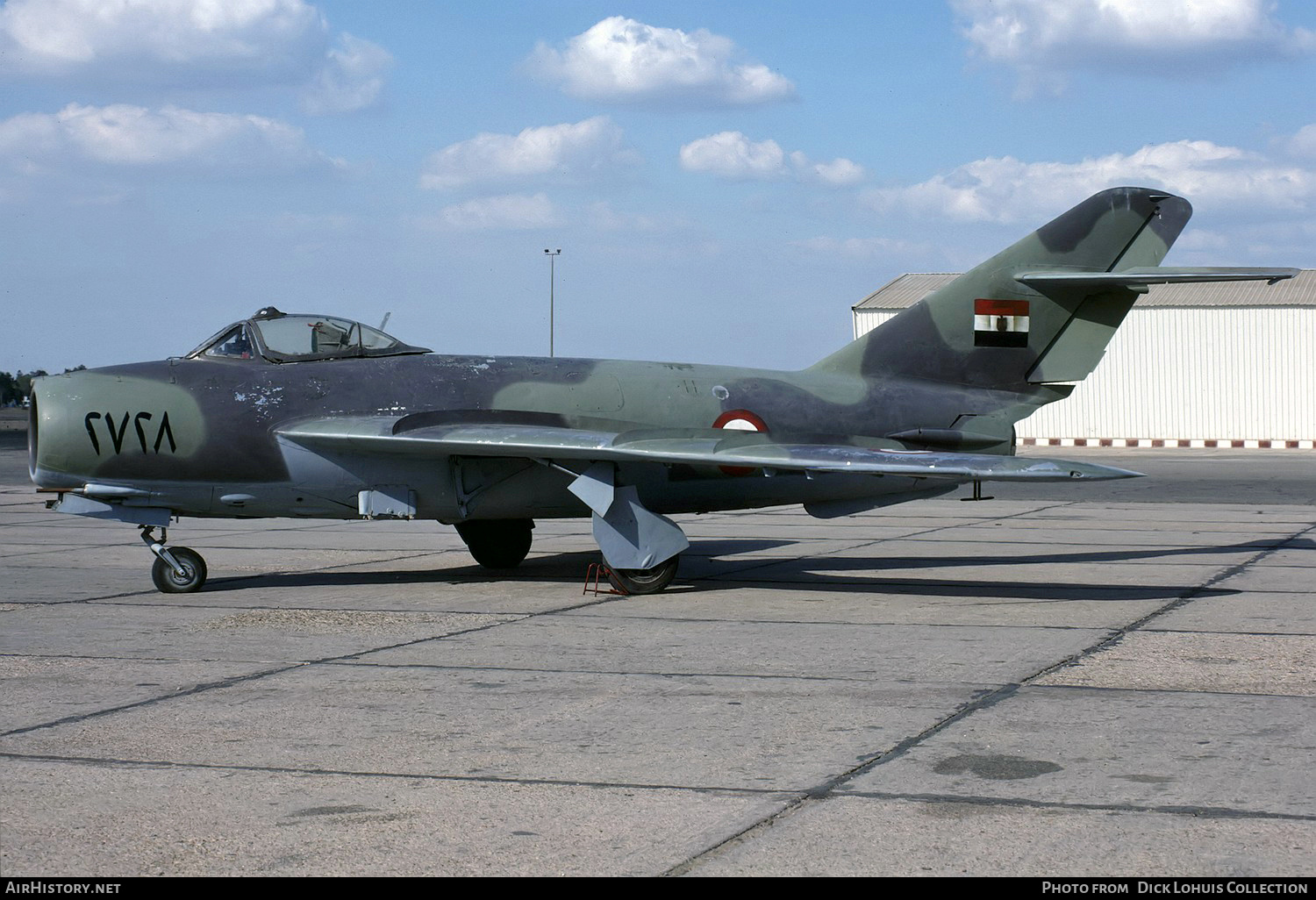 Aircraft Photo of 2728 / ۲۷۲۸ | Mikoyan-Gurevich MiG-17F | Egypt - Air Force | AirHistory.net #343523