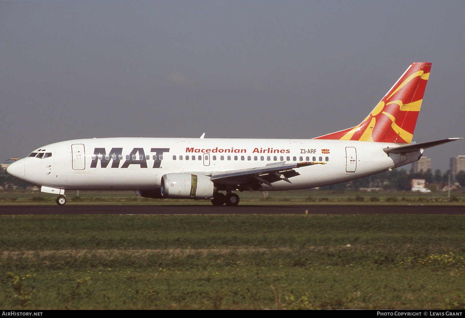 Aircraft Photo of Z3-ARF | Boeing 737-3H9 | MAT - Macedonian Airlines | AirHistory.net #343543