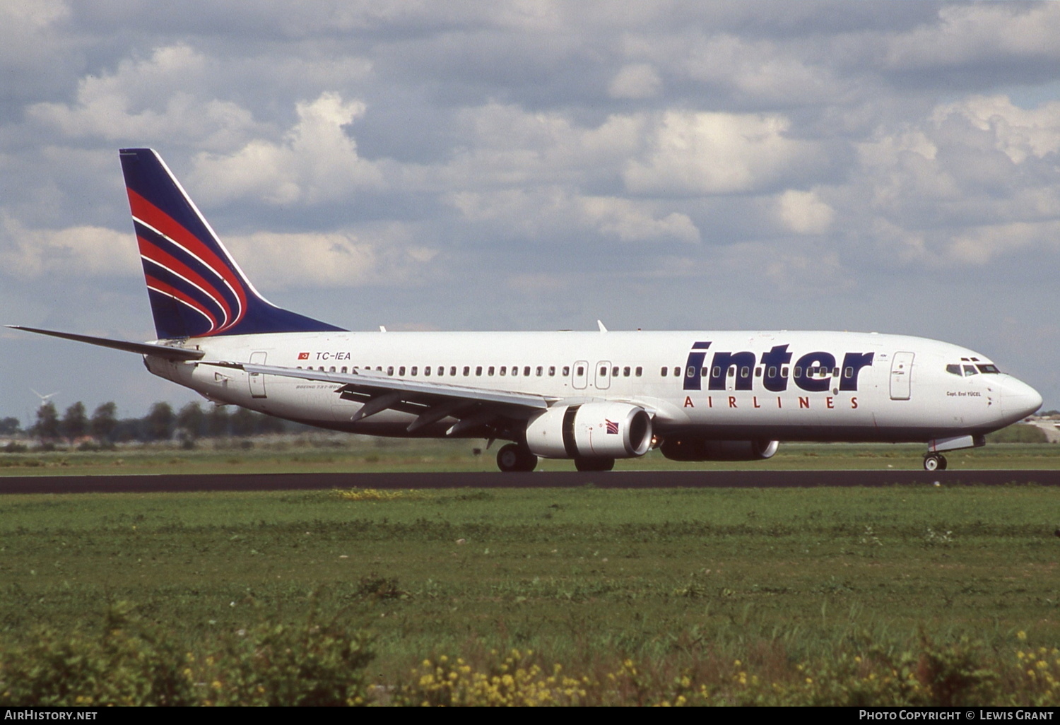 Aircraft Photo of TC-IEA | Boeing 737-8CX | Inter Airlines | AirHistory.net #343547