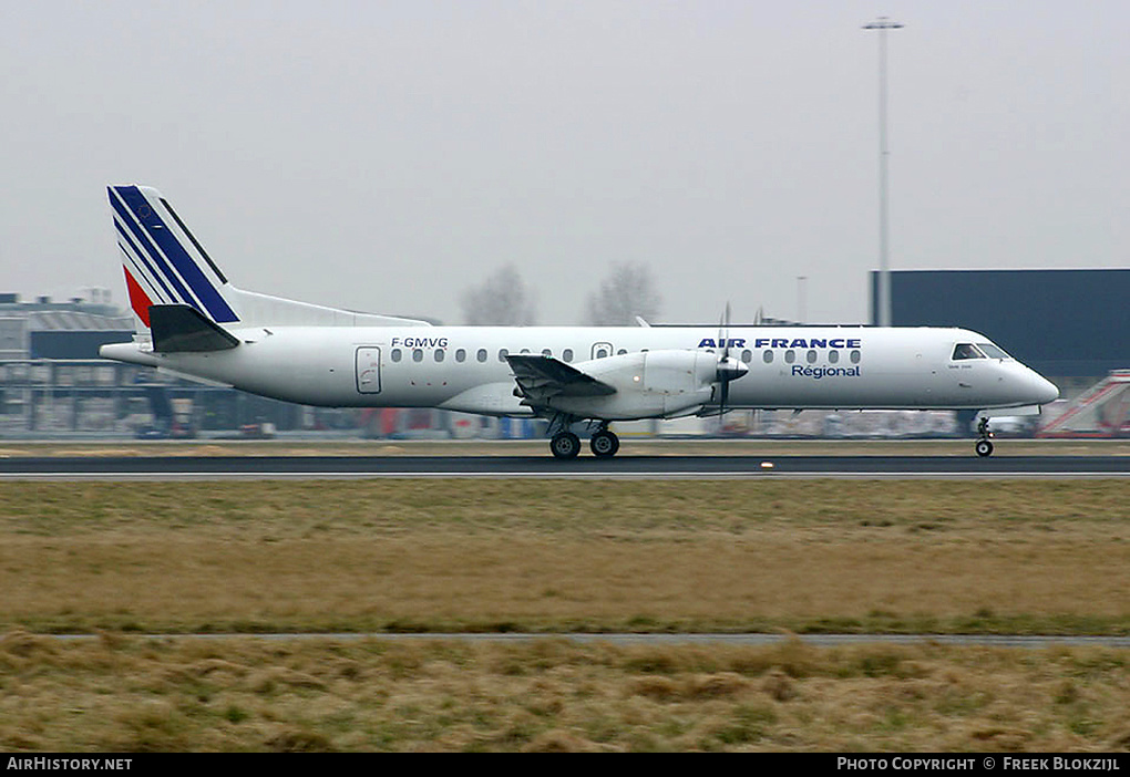 Aircraft Photo of F-GMVG | Saab 2000 | Air France | AirHistory.net #343556