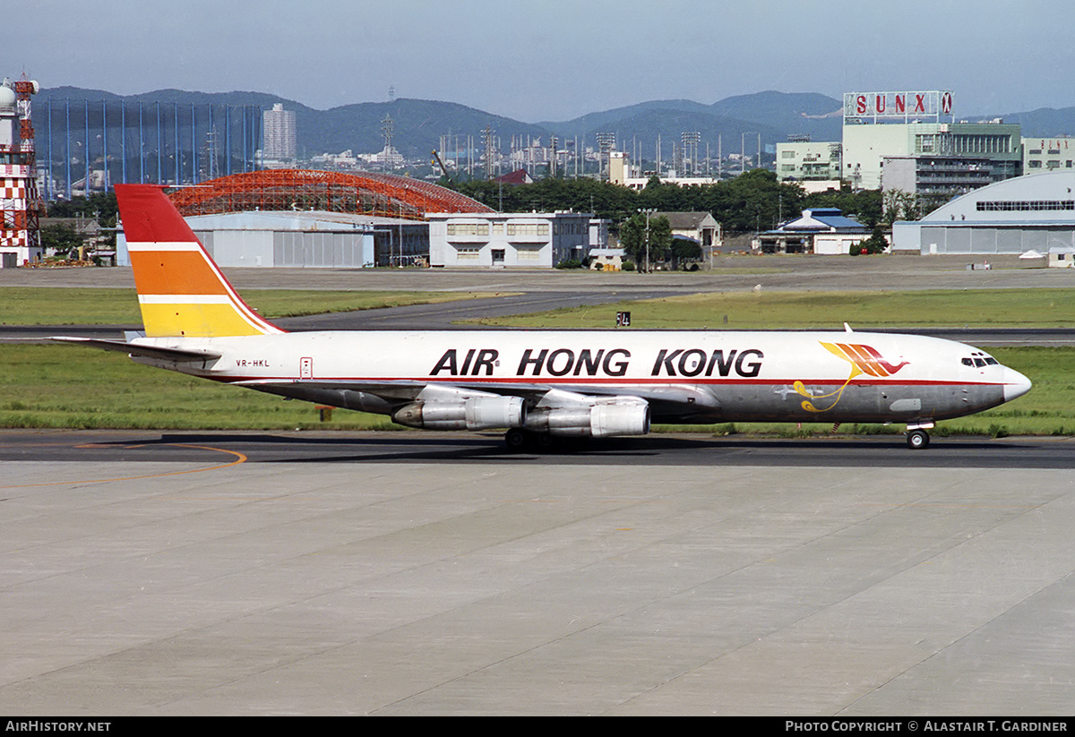 Aircraft Photo of VR-HKL | Boeing 707-321C | Air Hong Kong | AirHistory.net #343558