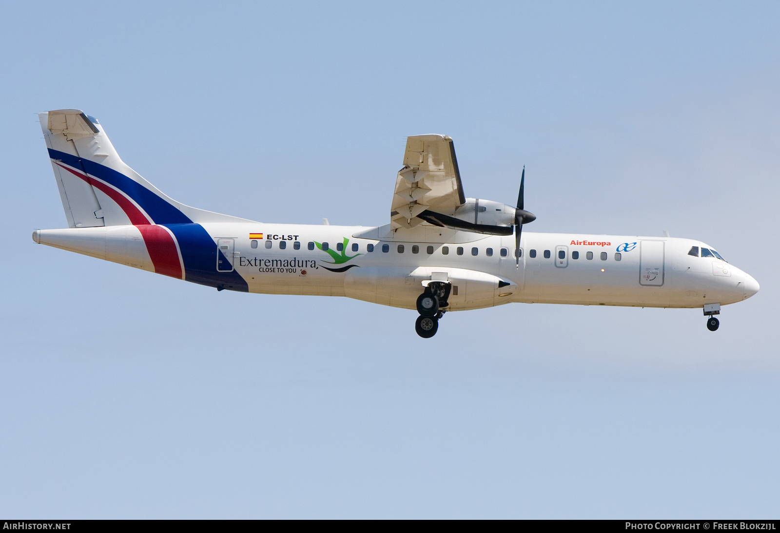 Aircraft Photo of EC-LST | ATR ATR-72-201 | Air Europa | AirHistory.net #343579