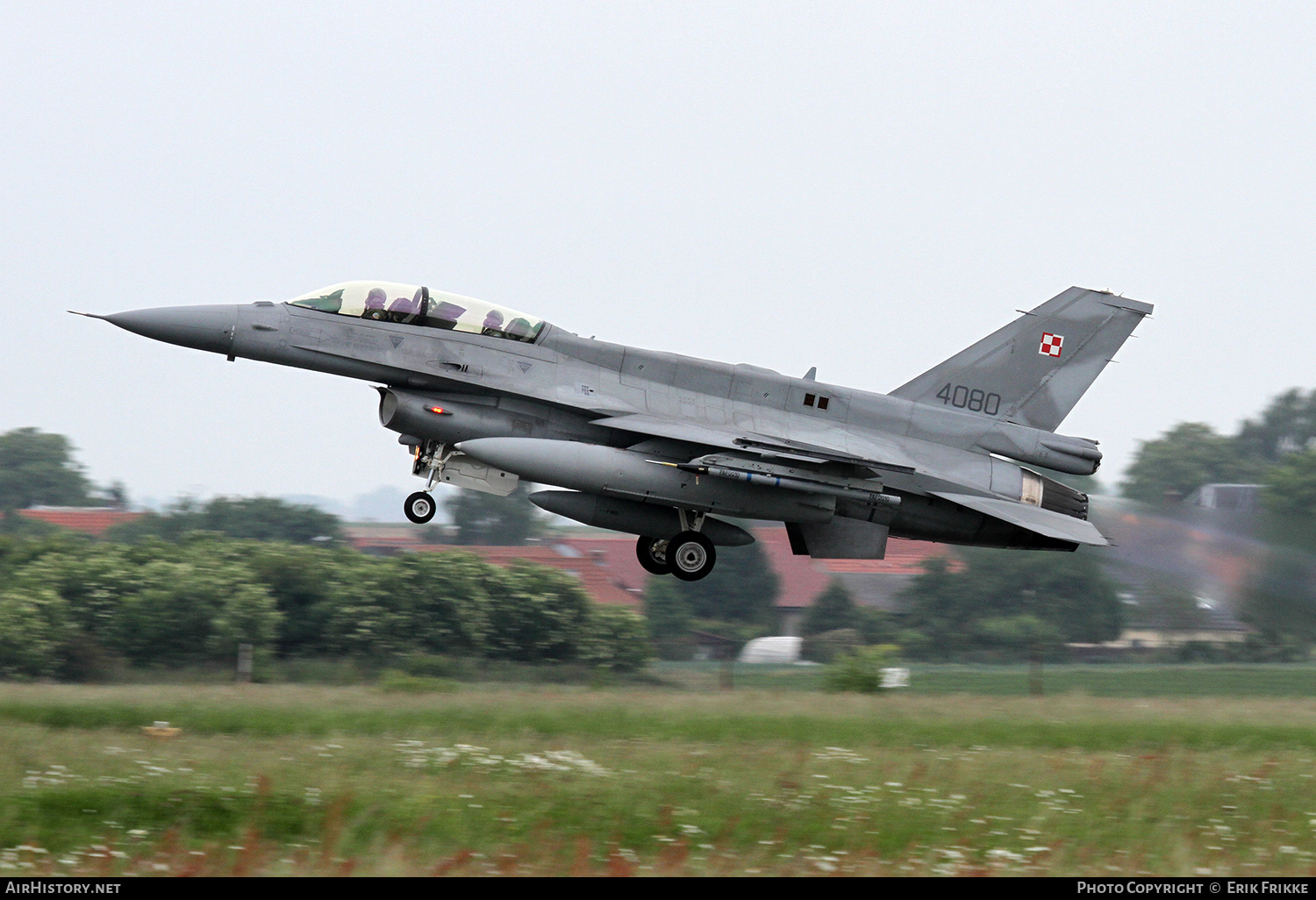 Aircraft Photo of 4080 | Lockheed Martin F-16DJ Fighting Falcon | Poland - Air Force | AirHistory.net #343581