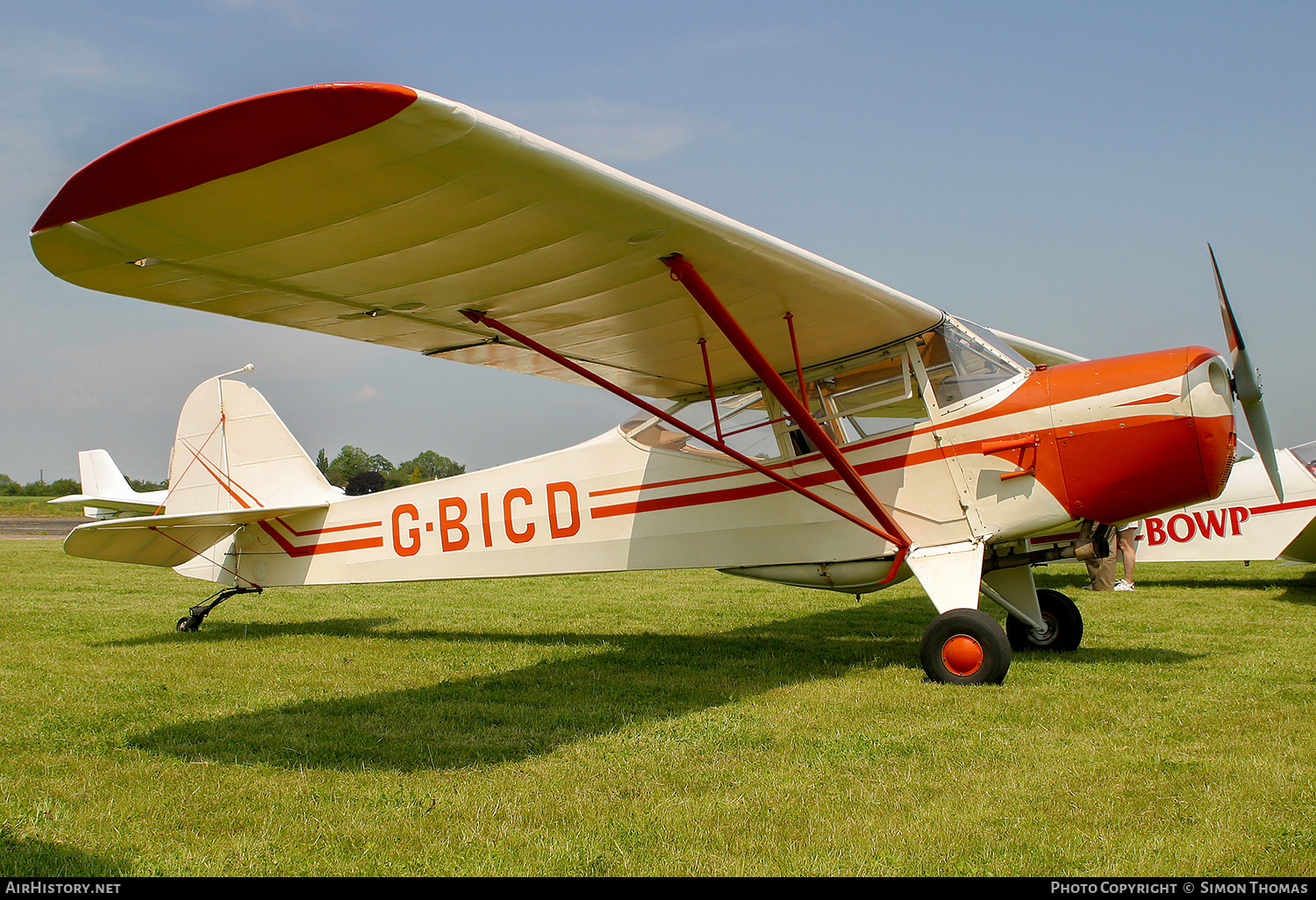 Aircraft Photo of G-BICD | Taylorcraft G Auster Mk4 | AirHistory.net #343602
