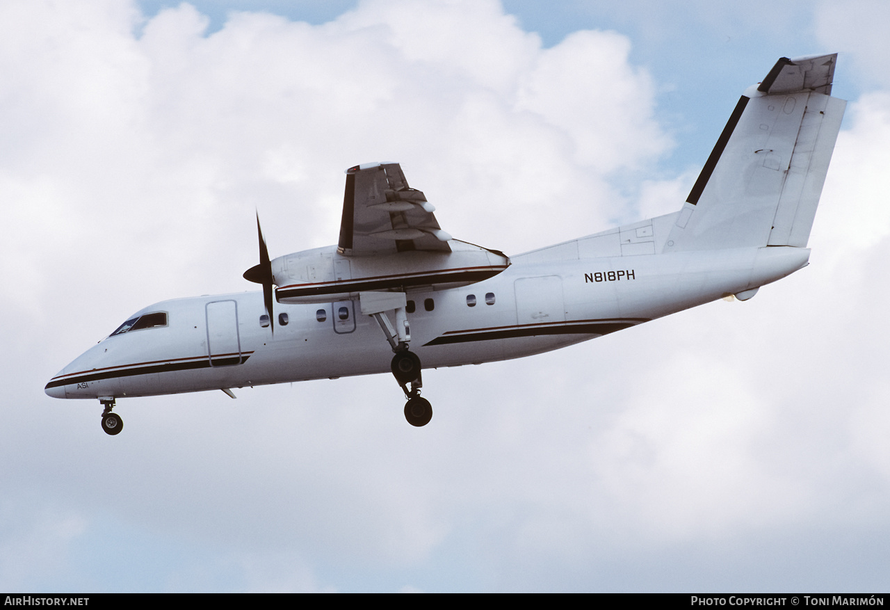 Aircraft Photo of N818PH | De Havilland Canada DHC-8-102 Dash 8 | AirHistory.net #343603