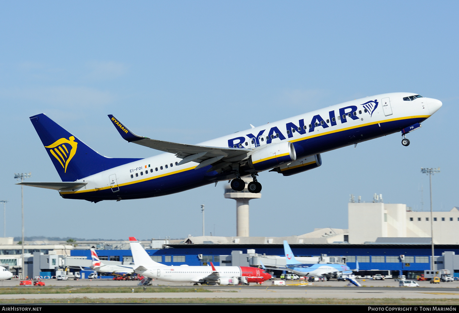 Aircraft Photo of EI-FOI | Boeing 737-8AS | Ryanair | AirHistory.net #343616