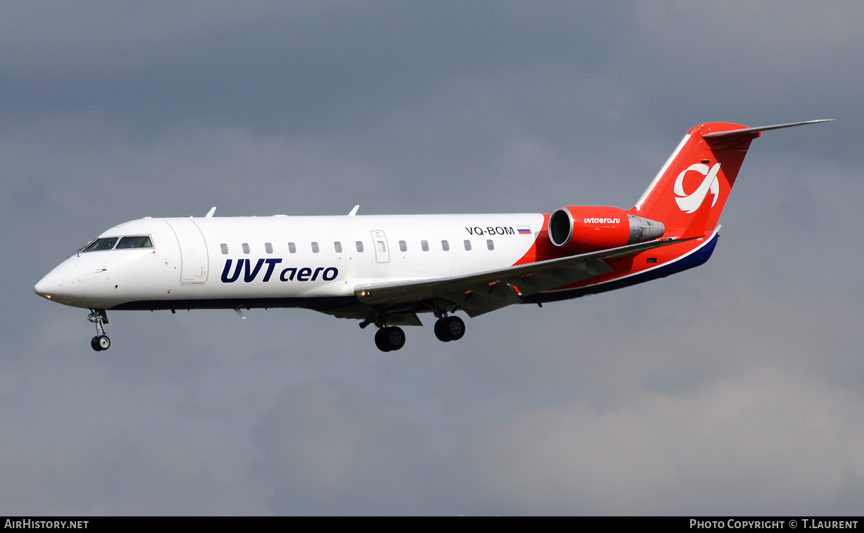 Aircraft Photo of VQ-BOM | Bombardier CRJ-200ER (CL-600-2B19) | UVT Aero | AirHistory.net #343624