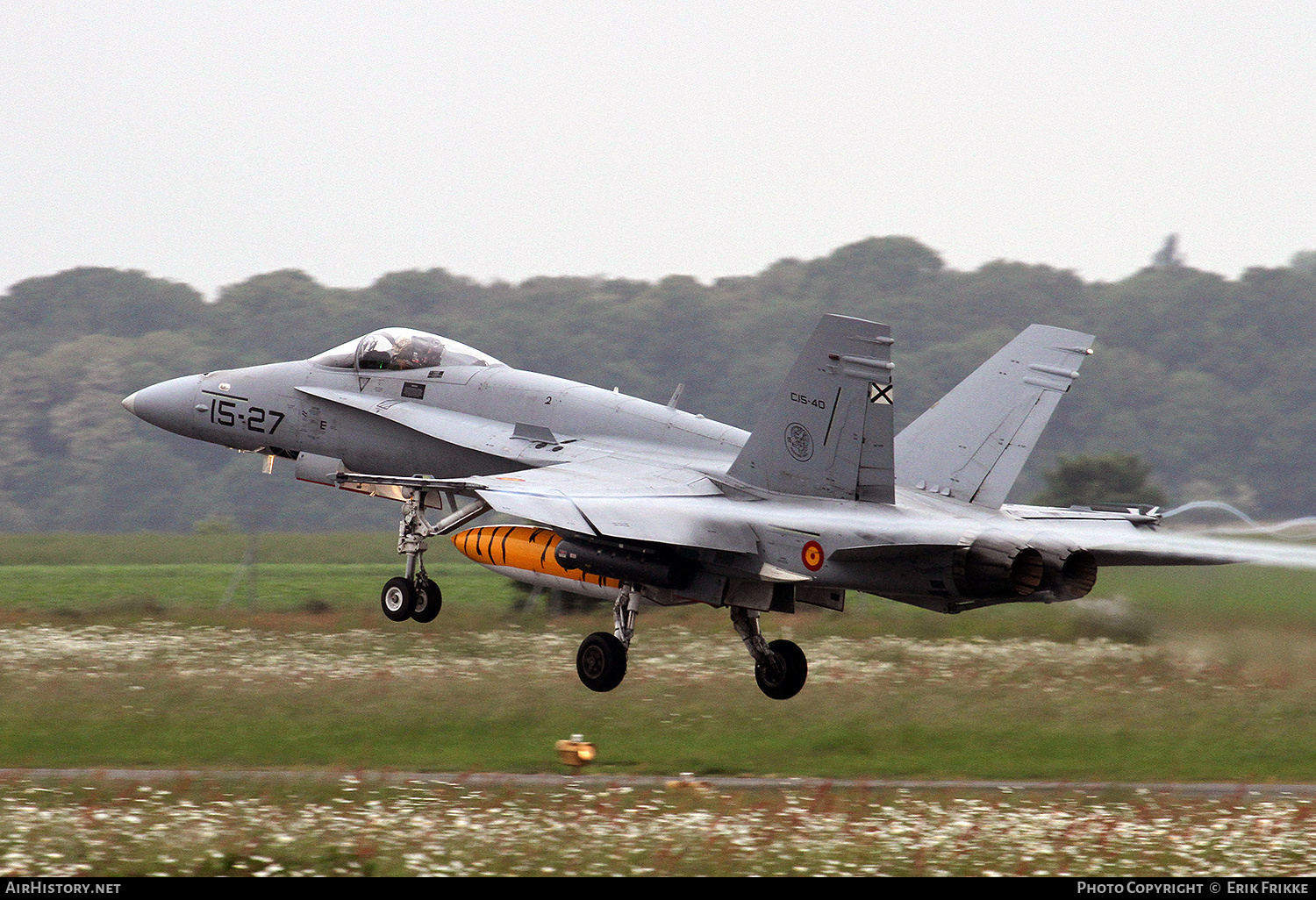 Aircraft Photo of C.15-40 | McDonnell Douglas EF-18M Hornet | Spain - Air Force | AirHistory.net #343625