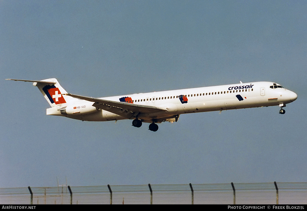 Aircraft Photo of HB-IUO | McDonnell Douglas MD-83 (DC-9-83) | Crossair | AirHistory.net #343626