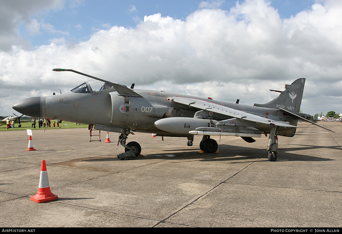 Aircraft Photo of ZH804 | British Aerospace Sea Harrier FA2 | UK - Navy | AirHistory.net #343651