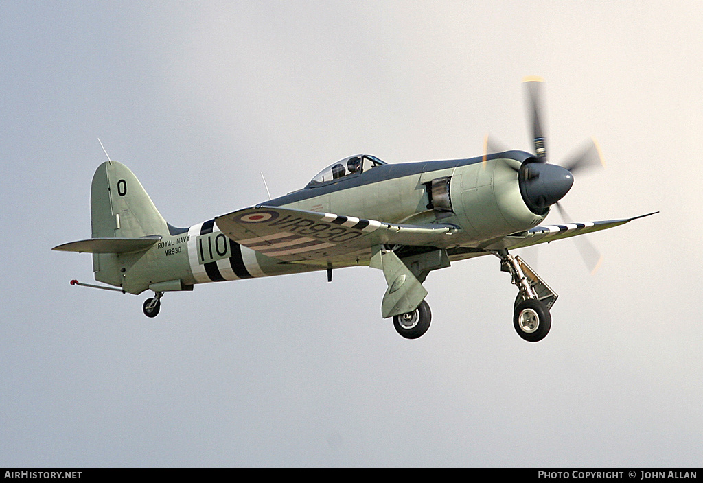 Aircraft Photo of VR930 | Hawker Sea Fury FB11 | UK - Navy | AirHistory.net #343653