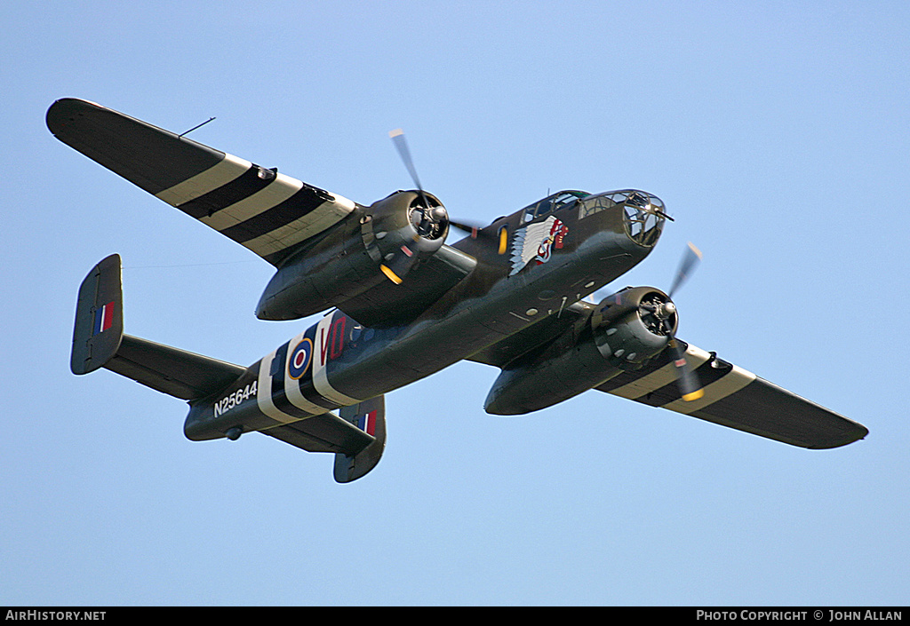 Aircraft Photo of N25644 | North American B-25D Mitchell II | Canada - Air Force | AirHistory.net #343660