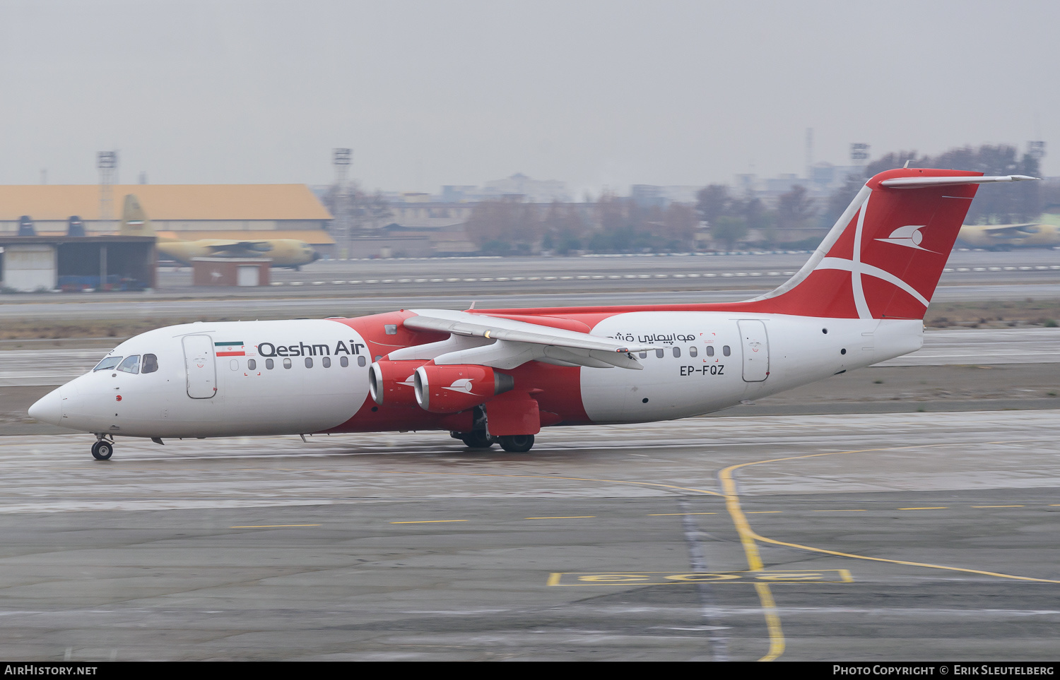 Aircraft Photo of EP-FQZ | British Aerospace Avro 146-RJ100 | Qeshm Air | AirHistory.net #343662