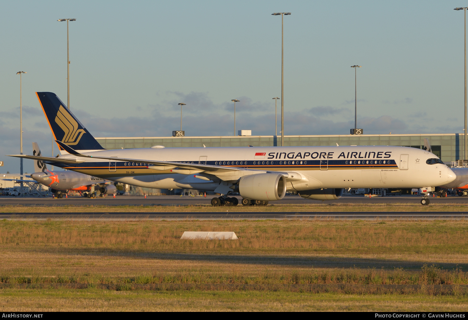 Aircraft Photo of 9V-SMI | Airbus A350-941 | Singapore Airlines | AirHistory.net #343671