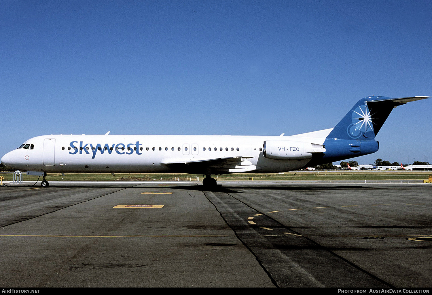 Aircraft Photo of VH-FZO | Fokker 100 (F28-0100) | Skywest Airlines | AirHistory.net #343678