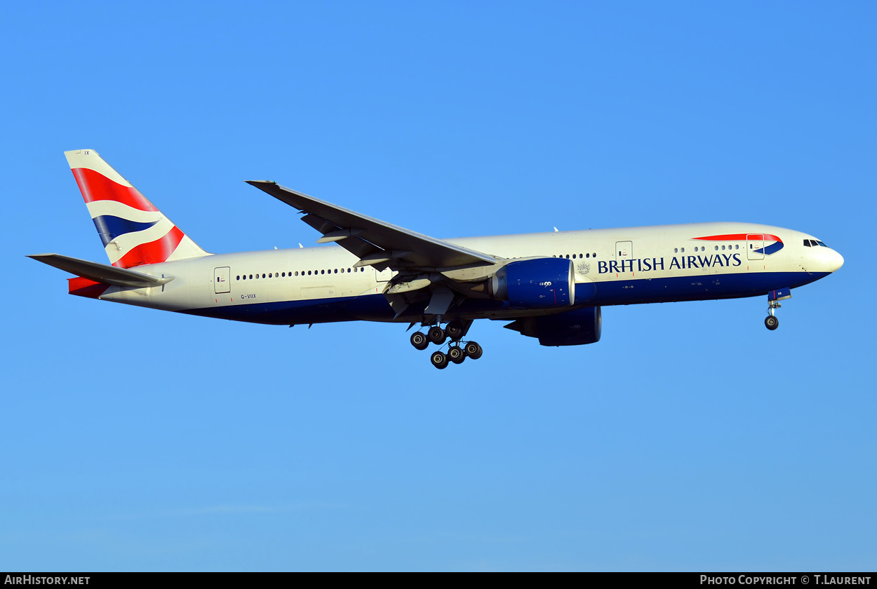 Aircraft Photo of G-VIIX | Boeing 777-236/ER | British Airways | AirHistory.net #343694