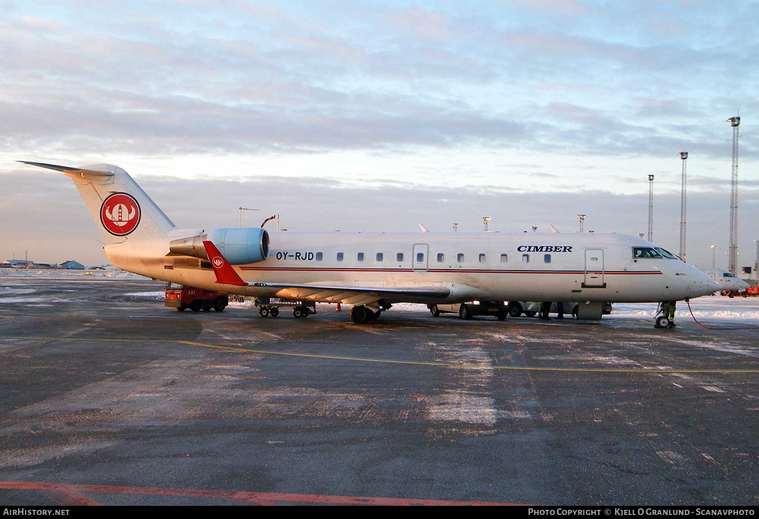 Aircraft Photo of OY-RJD | Canadair CRJ-200LR (CL-600-2B19) | Cimber Air | AirHistory.net #343700