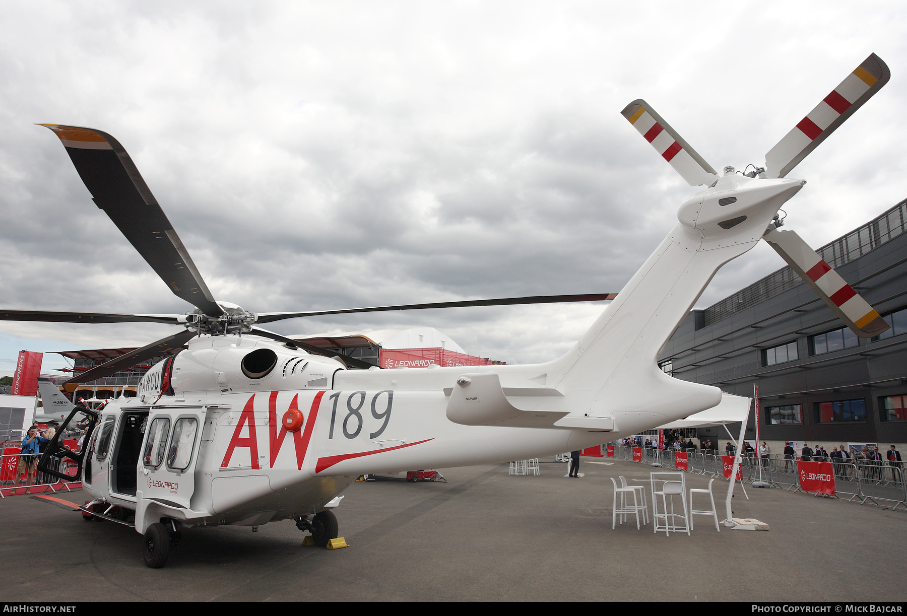 Aircraft Photo of I-AWCU | AgustaWestland AW-189 | Leonardo Helicopters | AirHistory.net #343701