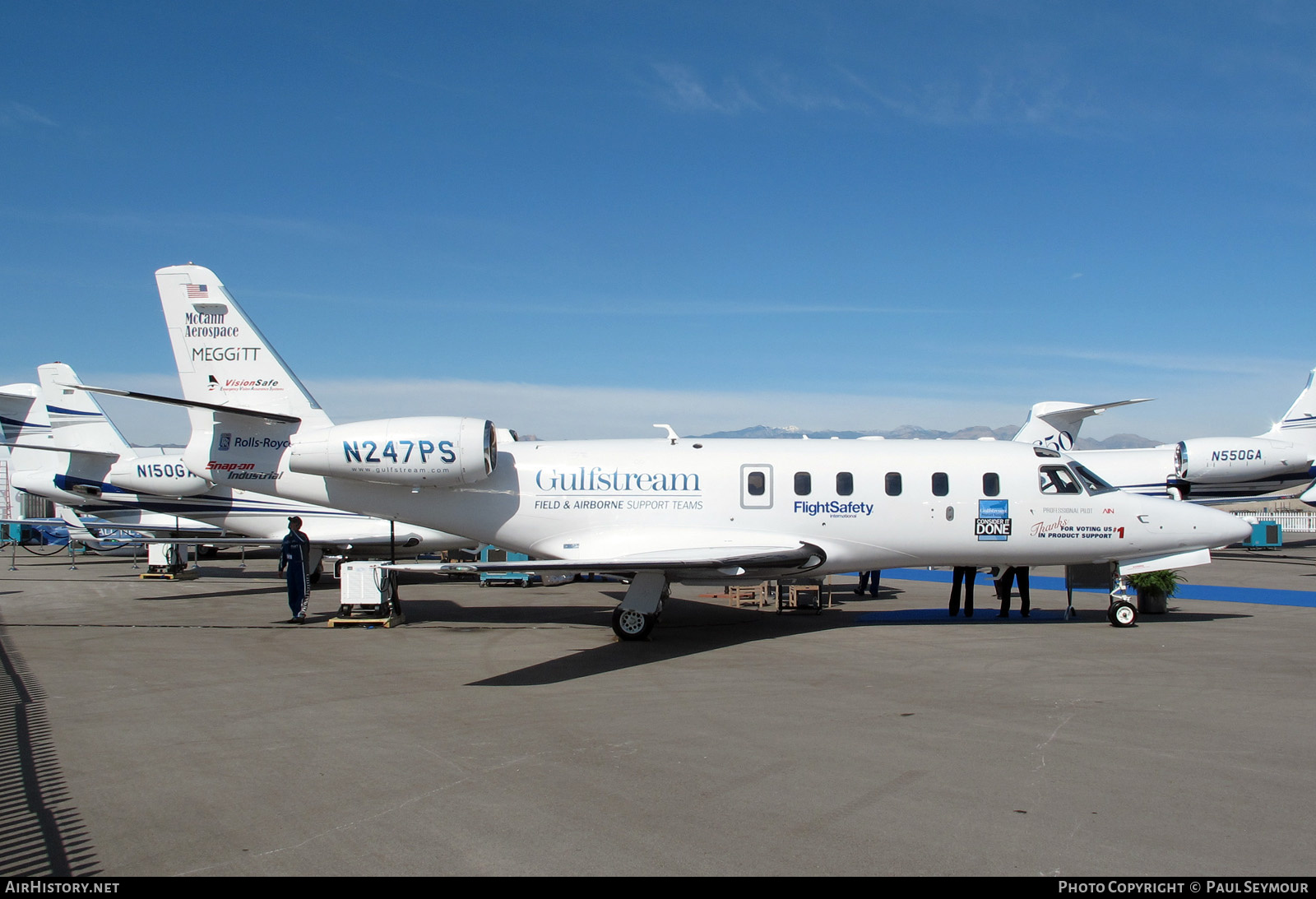 Aircraft Photo of N247PS | Israel Aircraft Industries IAI-1125 Astra | Gulfstream Aerospace | AirHistory.net #343713