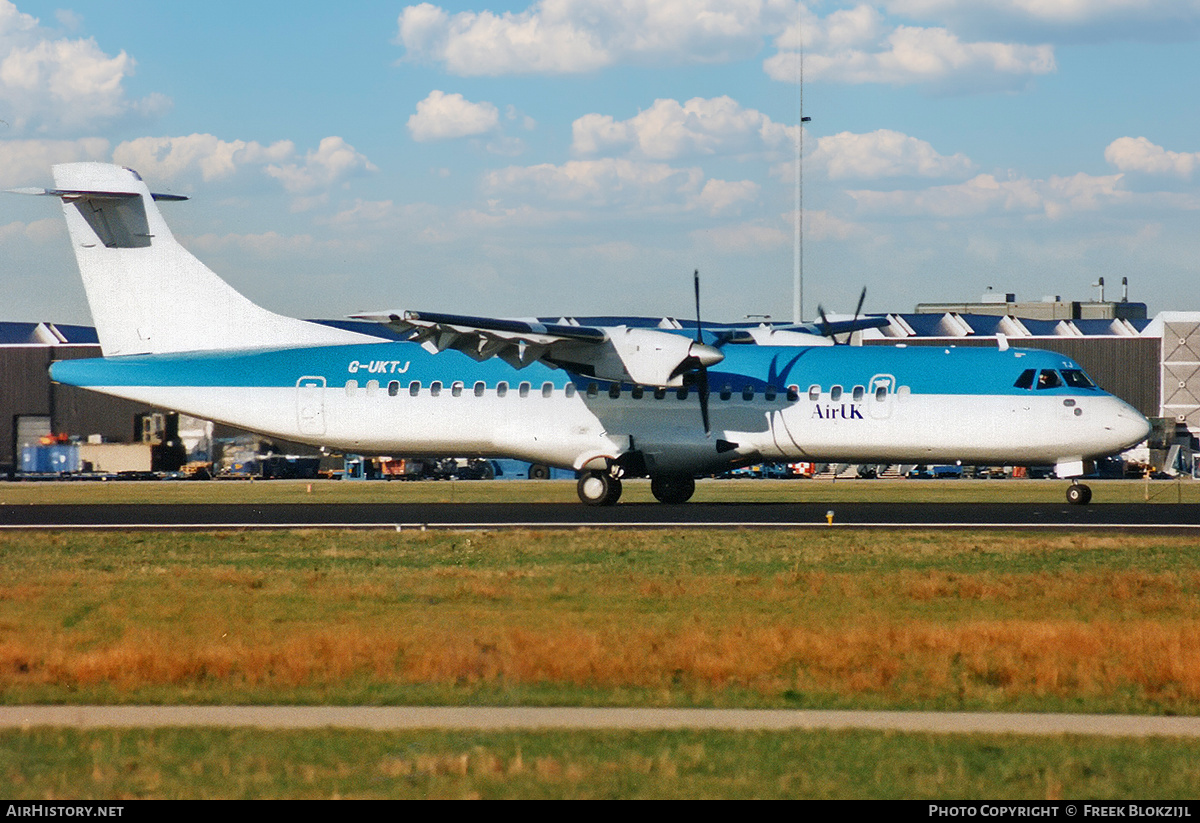 Aircraft Photo of G-UKTJ | ATR ATR-72-202 | Air UK | AirHistory.net #343719