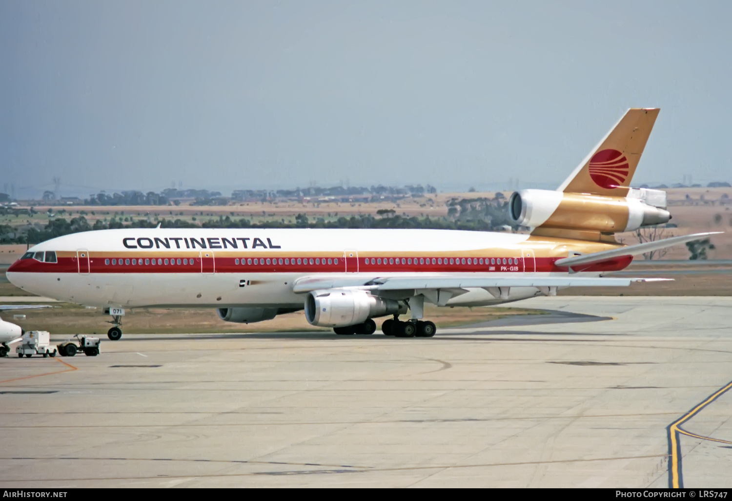 Aircraft Photo of PK-GIB | McDonnell Douglas DC-10-30 | Continental Airlines | AirHistory.net #343736
