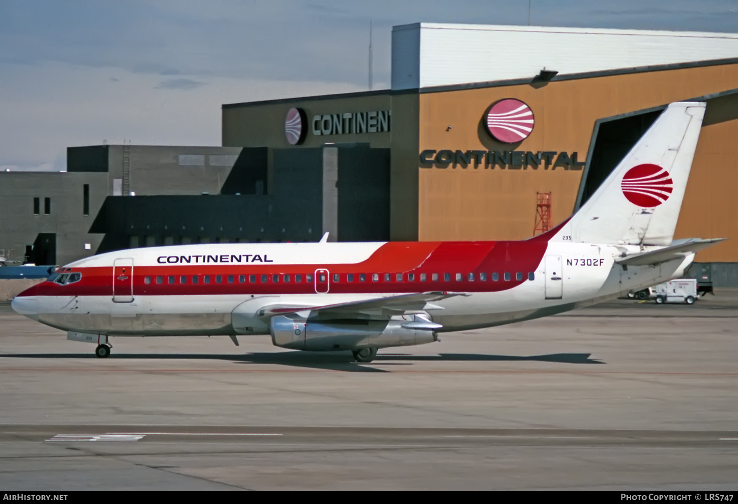 Aircraft Photo of N7302F | Boeing 737-222 | Continental Airlines | AirHistory.net #343742