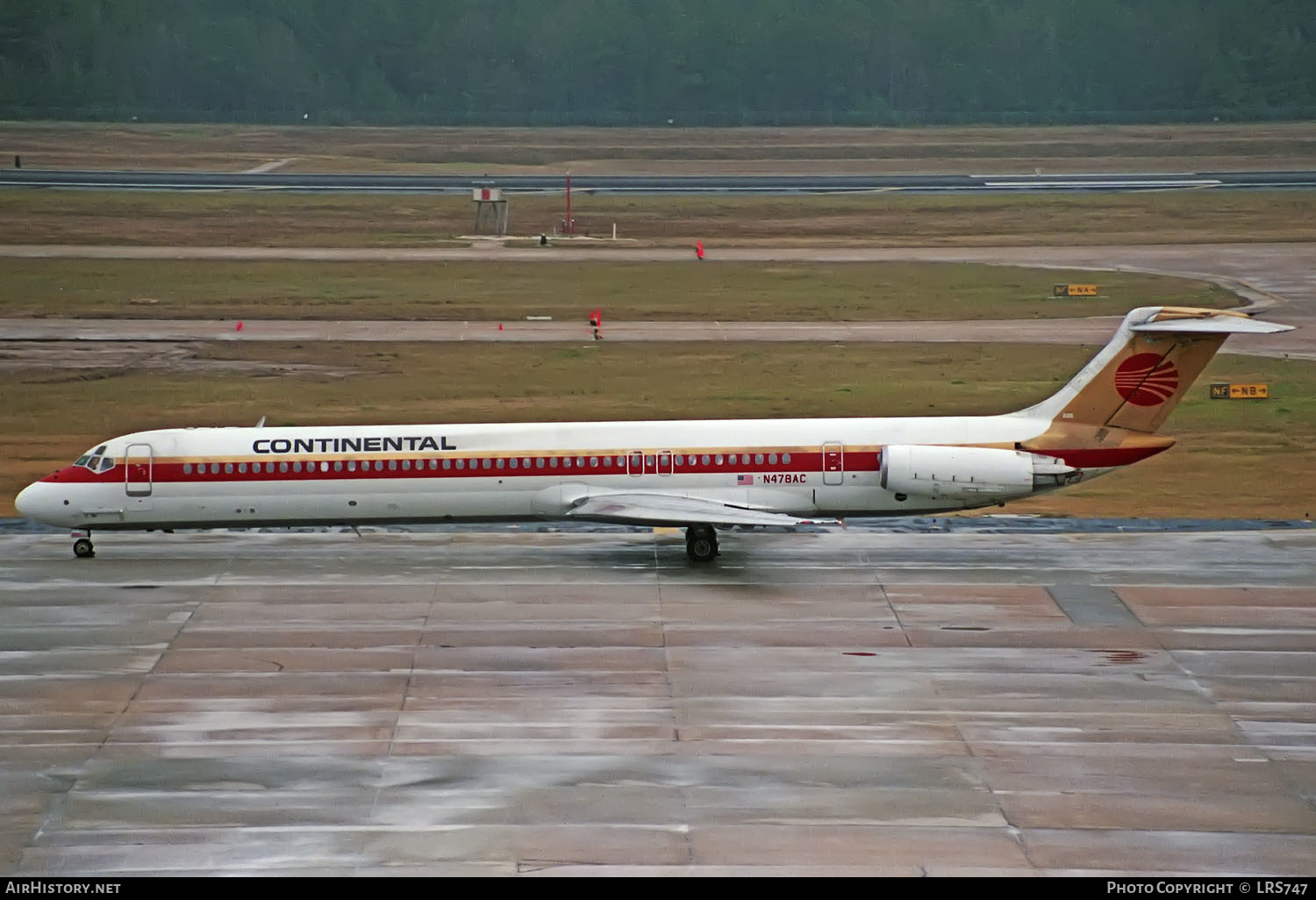 Aircraft Photo of N478AC | McDonnell Douglas MD-82 (DC-9-82) | Continental Airlines | AirHistory.net #343745