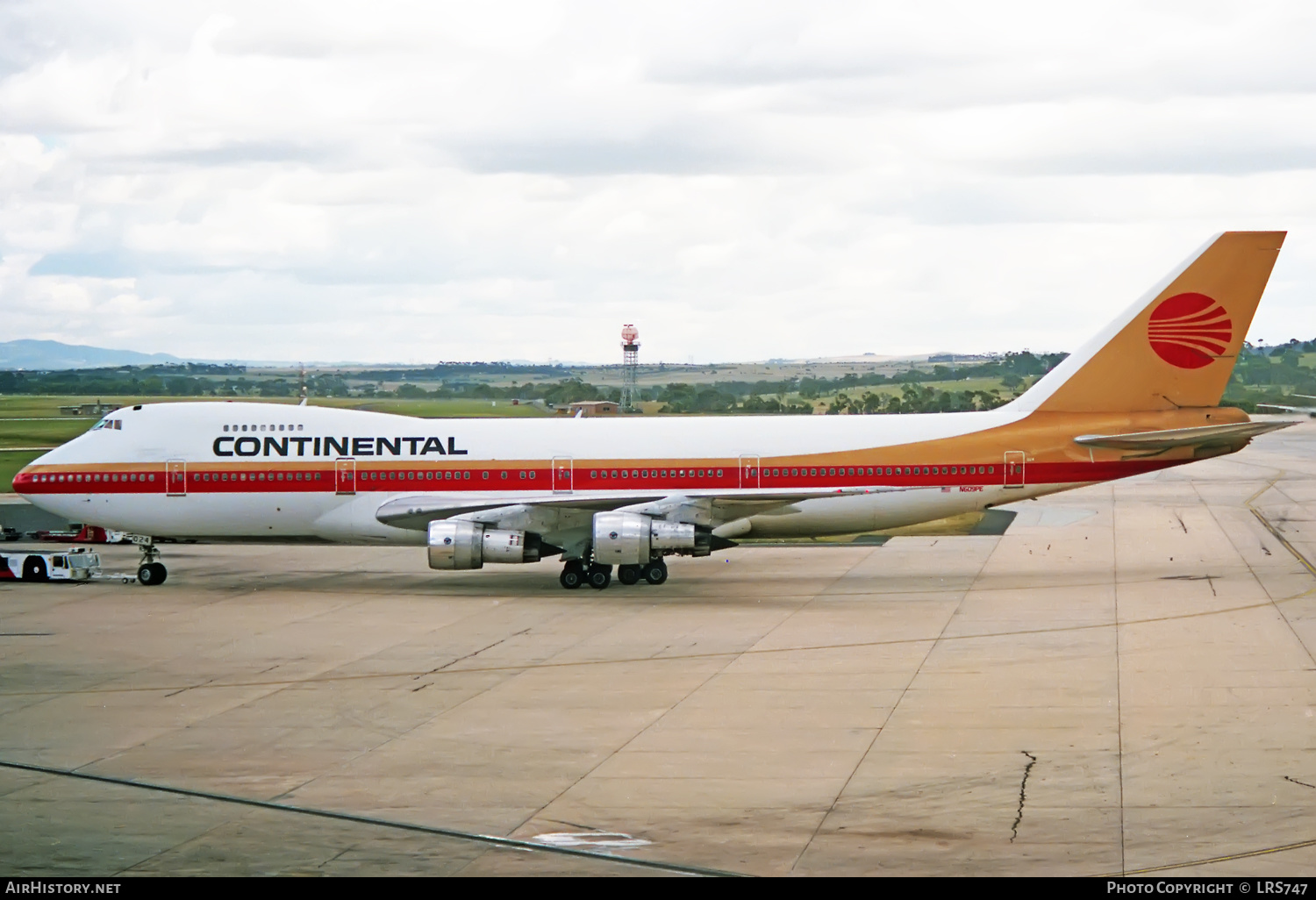 Aircraft Photo of N609PE | Boeing 747-238B | Continental Airlines | AirHistory.net #343750